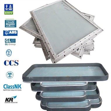 Rumah Roda Kapal Jendela Persegi Panjang Tetap